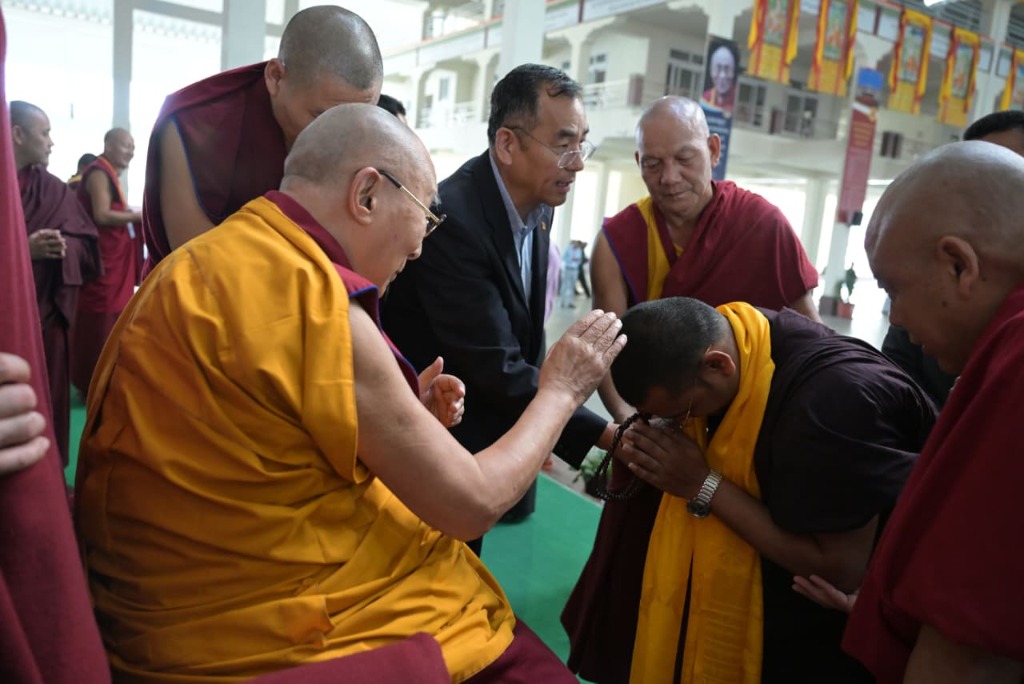 Dalai Lama Blessing 1